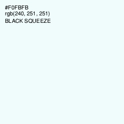#F0FBFB - Black Squeeze Color Image